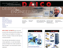 Tablet Screenshot of daico.com